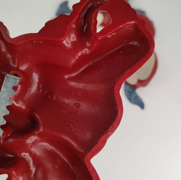 Vintage 1998 Kitchen/Home Interior Apple Wall Plaque Decor Set Of 2 - Picture 6 of 14